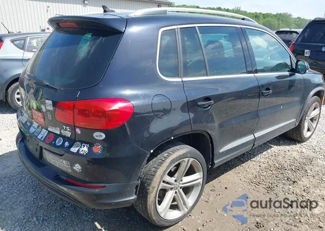 2016 Volkswagen Tiguan R-Line из США, поврежденный, VIN WVGAV7AX0GW074712